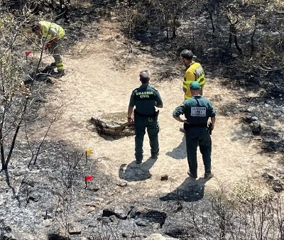 guardia civil seprona investigando incendio sayago 2026